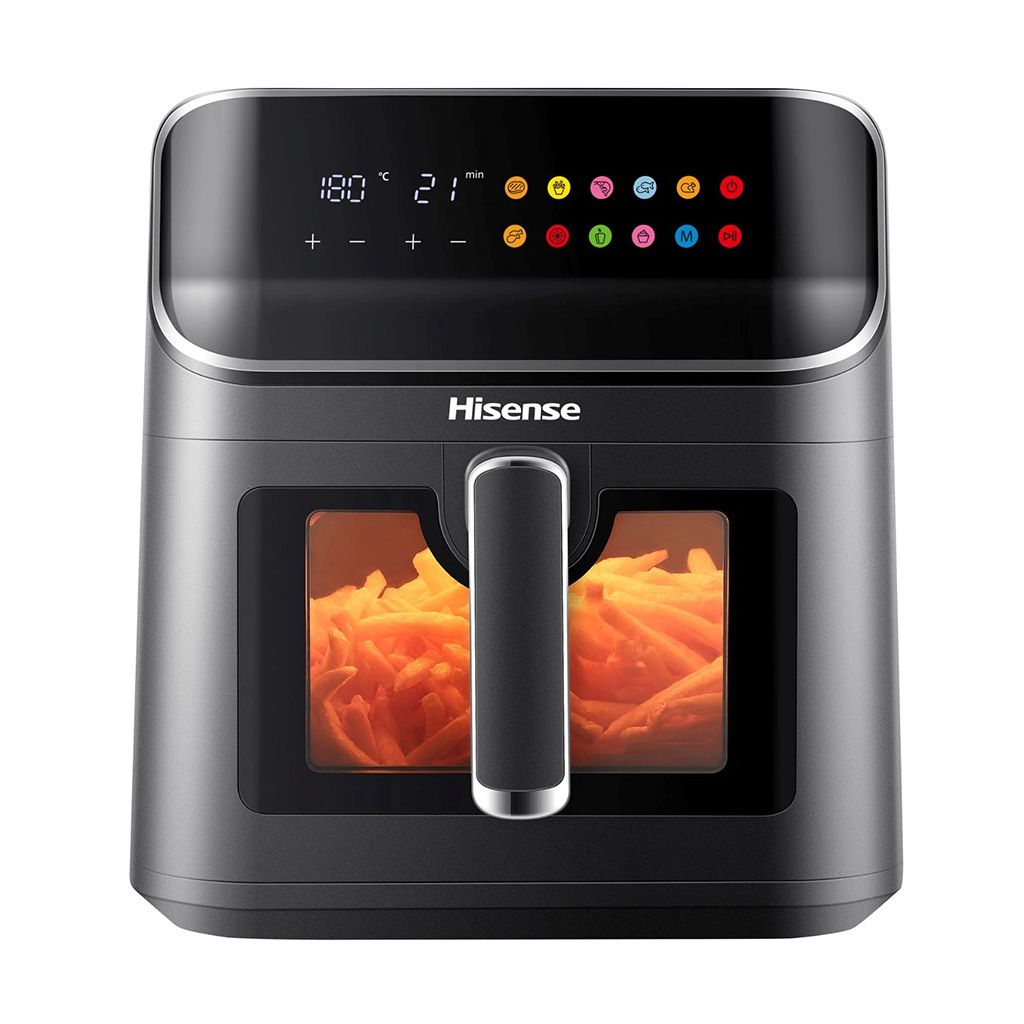 Fritadeira Sem Oléo Hisense Air Fryer 6.7L 1350W, Preto
